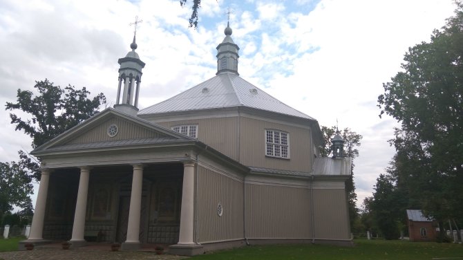 Raimundo Vaišvilos nuotr./1796 m. Griškabūdžio Kristaus Atsimainymo bažnyčia