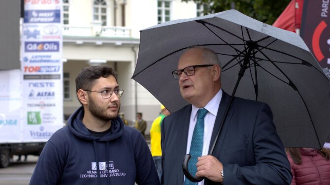 VGTU nuotr./VGTU studentų elektromobilis