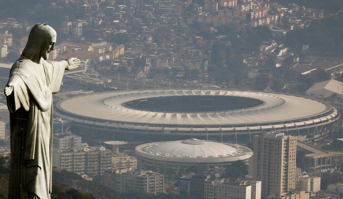 „Reuters“/„Scanpix“ nuotr./Marakanos stadionas Rio de Žaneire. 
