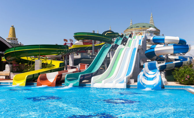 123RF.com/Vandens pramogos – vienas iš dalykų, kurių vaikai tikisi per atostogas Turkijoje