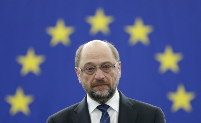 „Reuters“/„Scanpix“ nuotr./Buvęs Europos Parlamento pirmininkas Martinas Schulzas