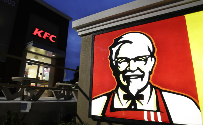 „Scanpix“/AP nuotr./KFC restoranas 
