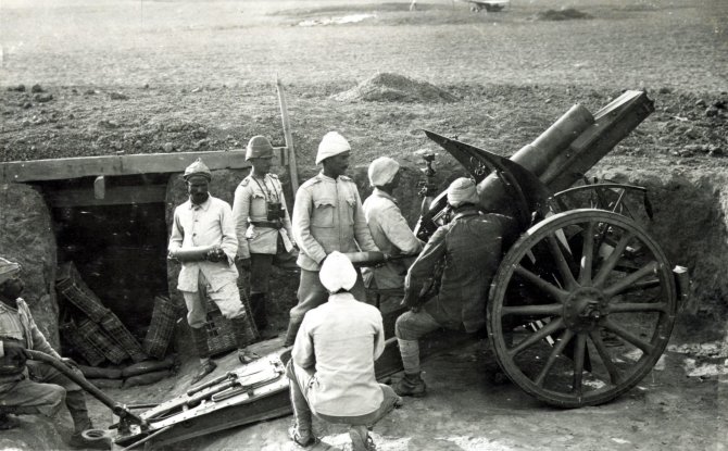 Wikipedia nuotr./Osmanų kariai Pirmojo pasaulinio karo metais