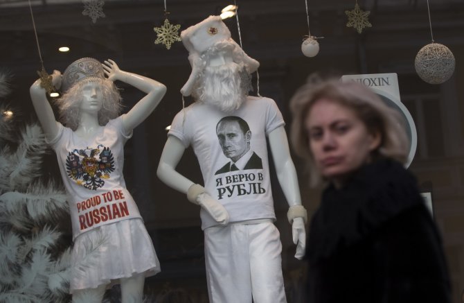 „Scanpix“/AP nuotr./Rusija pradeda jausti sankcijų padarinius.