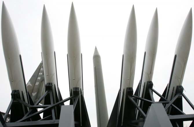 „Reuters“/„Scanpix“ nuotr./„Scud“ balistinės raketos