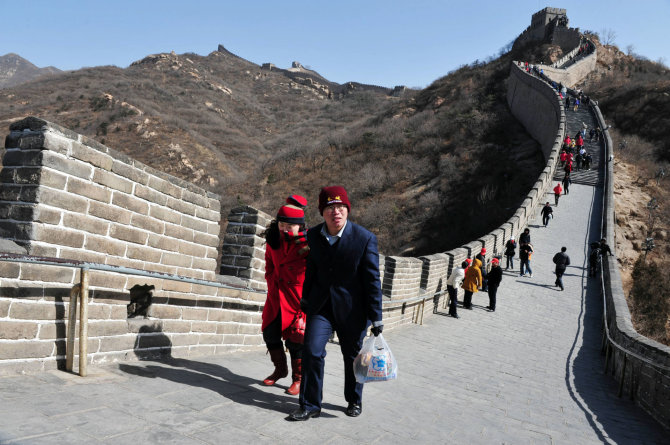 123rf.com /Dauguma kinų turistų bent kartą per gyvenimą aplanko Didžiąją kinų sieną