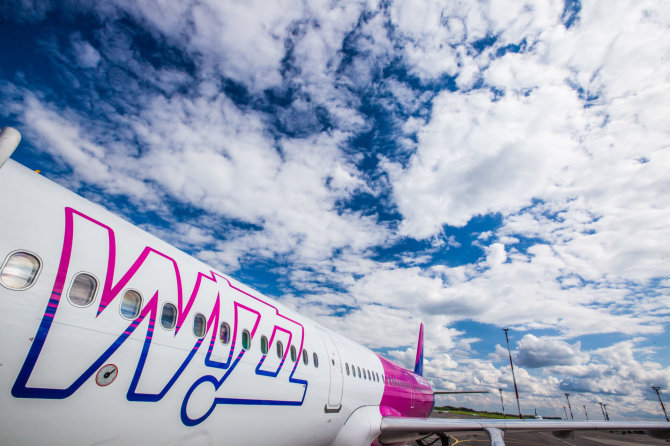 Bendrovės nuotr./„Wizz Air“ orlaivis