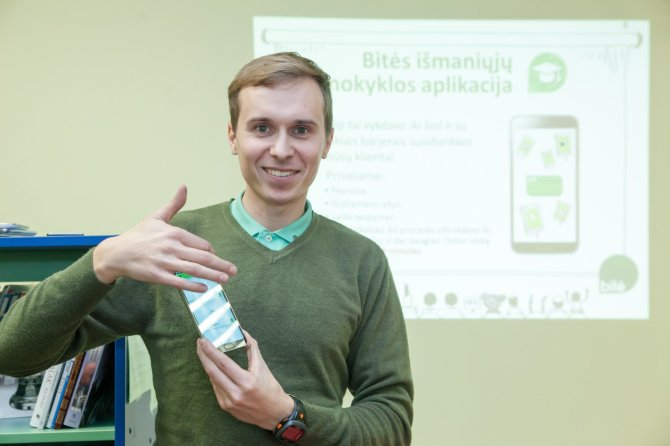 Telekomunikacijų bendrovės „Bitė Lietuva“ mobiliųjų technologijų ekspertas Egidijus Adomkaitis