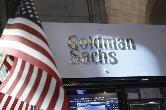 „Reuters“/„Scanpix“ nuotr./„Goldman Sachs“ logotipas