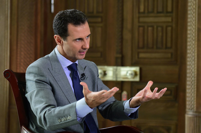 „Reuters“/„Scanpix“ nuotr./Basharas al Assadas