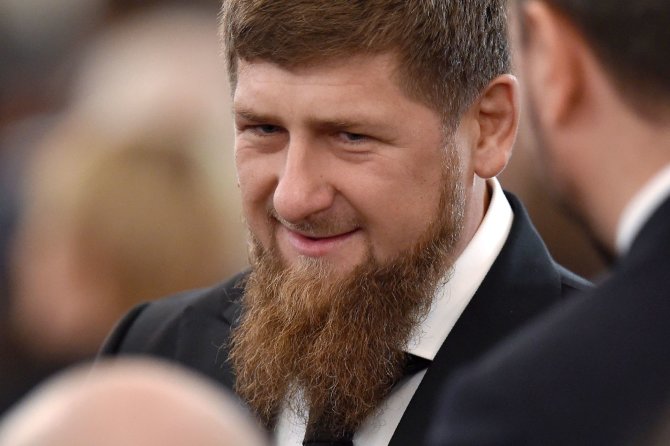 AFP/„Scanpix“ nuotr./Ramzanas Kadyrovas