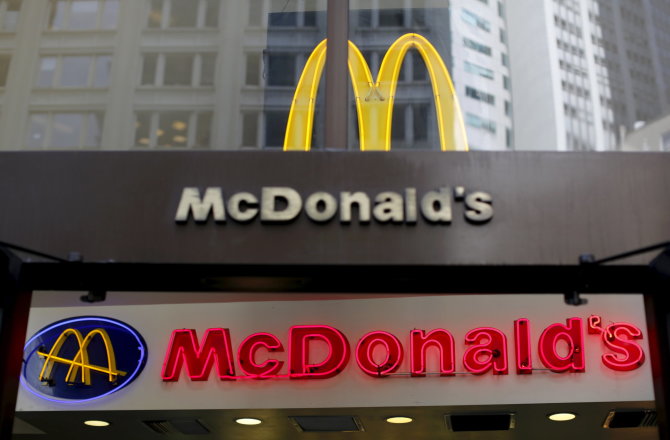 „Reuters“/„Scanpix“ nuotr./„McDonald's“ restoranas San Franciske