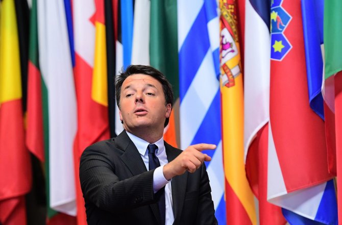 AFP/„Scanpix“ nuotr./Matteo Renzi