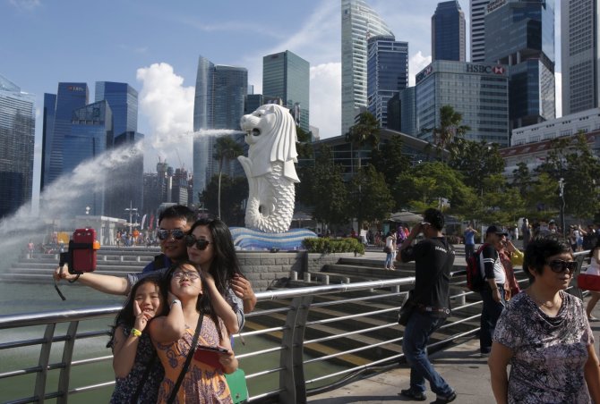 „Reuters“/„Scanpix“ nuotr./Singapūras – ant nedidelės salos išaugęs megapolis