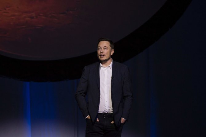 AFP/„Scanpix“ nuotr./Elonas Muskas pristatė Marso kolonizavimo planus