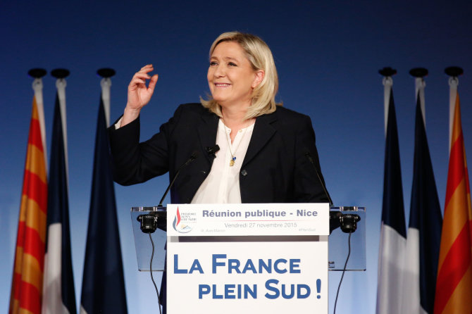 Vida Press nuotr./Marine Le Pen