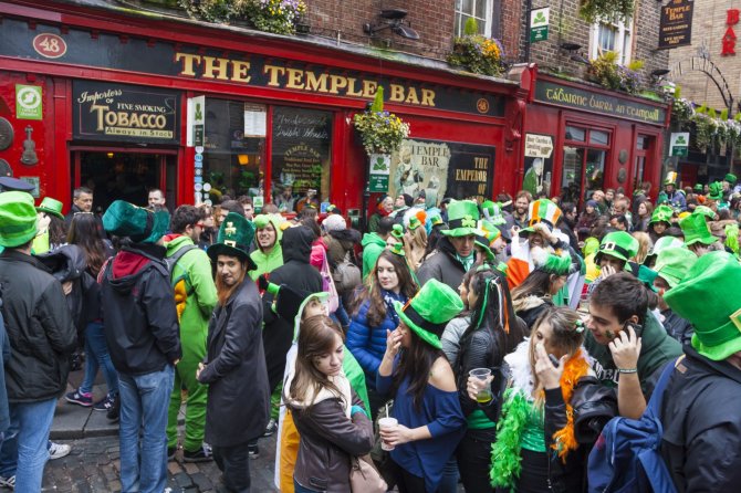 123rf.com nuotr./Šv. Patriko diena Airijoje, Dubline