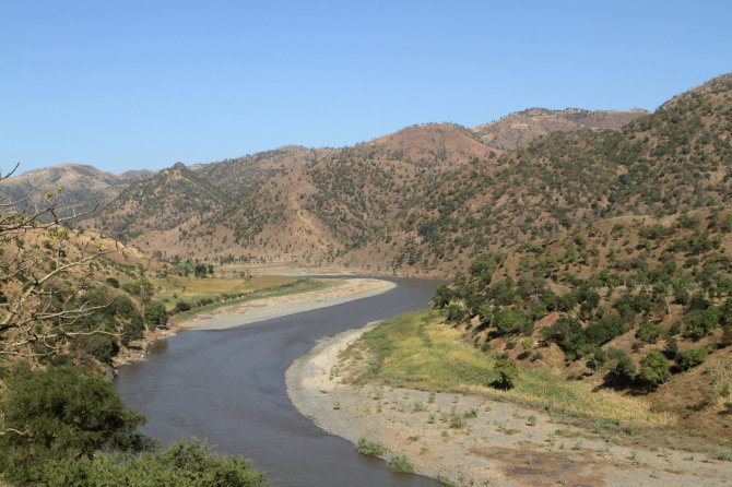 123rf.com nuotr./Mėlynasis Nilas Etiopijoje