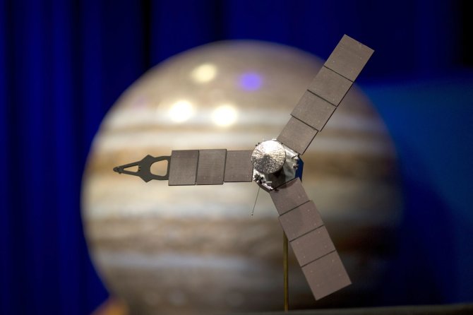 AFP/„Scanpix“ nuotr./„Juno“ erdvėlaivis