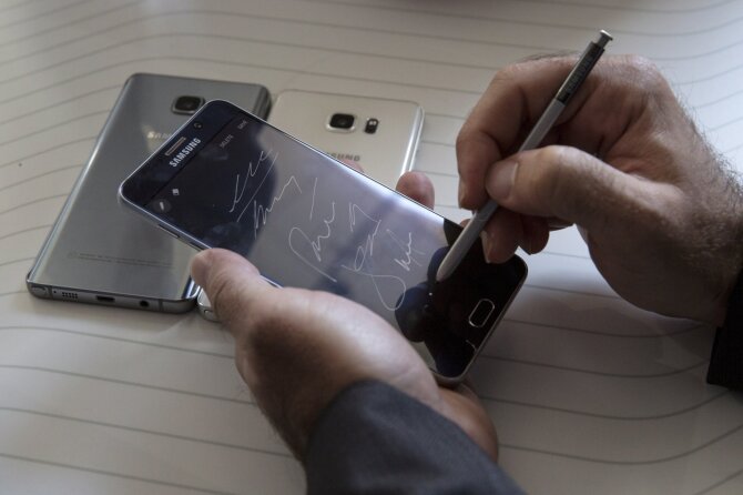 Scanpix nuotr./Samsung Galaxy Note 5