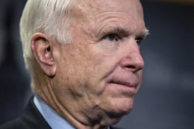 „Scanpix“/AP nuotr./Johnas McCainas
