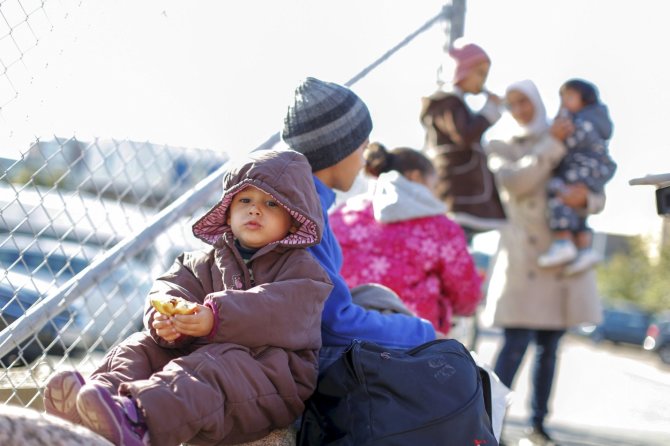 „Reuters“/„Scanpix“ nuotr./Migrantai Švedijoje