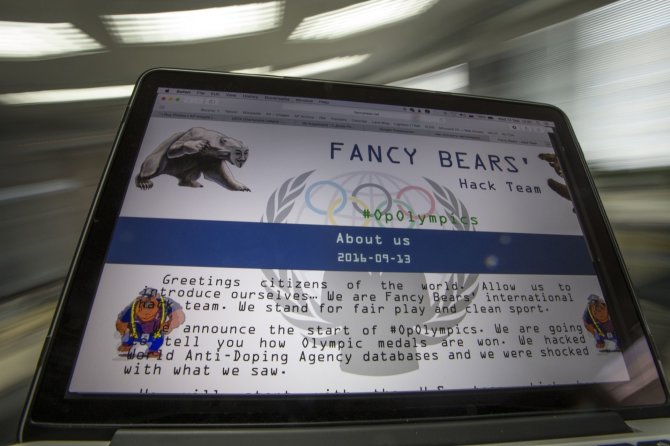 „Reuters“/„Scanpix“ nuotr./„Fancy Bear“ atakuotas tinklapis