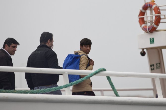 „Scanpix“/AP nuotr./Migrantai grąžinami į Turkiją