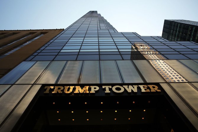AFP/„Scanpix“ nuotr./Trump Tower pastatas