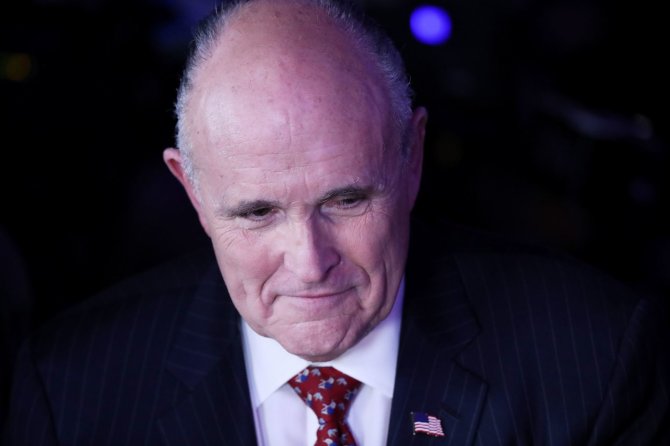 AFP/„Scanpix“ nuotr./Rudy Giuliani