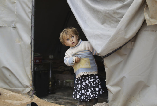 „Reuters“/„Scanpix“ nuotr./Sirijos pabėgėlių vaikai