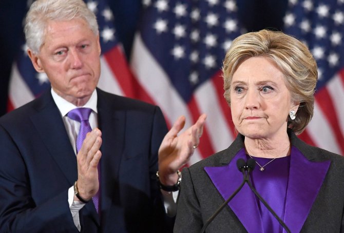 AFP/„Scanpix“ nuotr./Hillary ir Billas Clintonai