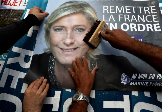 „Reuters“/„Scanpix“ nuotr./Marine le Pen