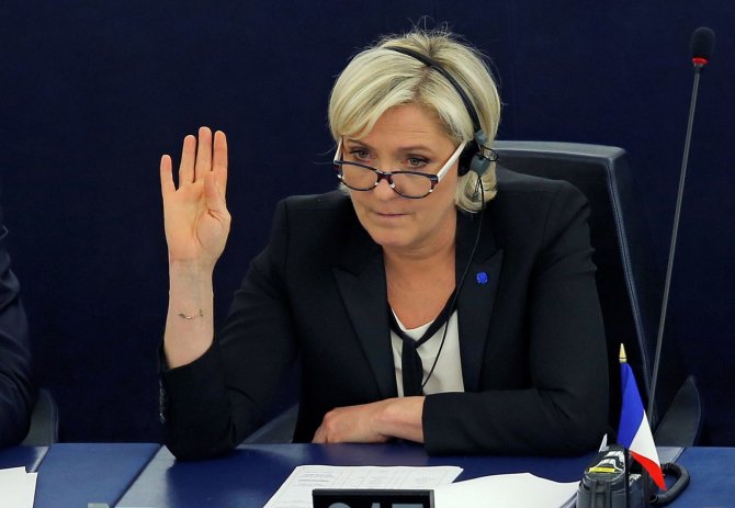 „Reuters“/„Scanpix“ nuotr./Marine le Pen