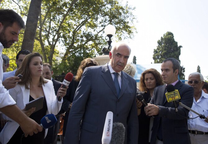 „Scanpix“/AP nuotr./Evangelos Meimarakis