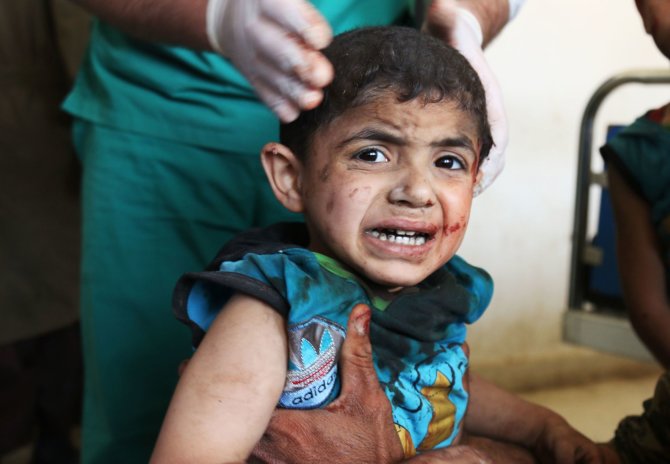 AFP/„Scanpix“ nuotr./Ligoninė Sirijoje