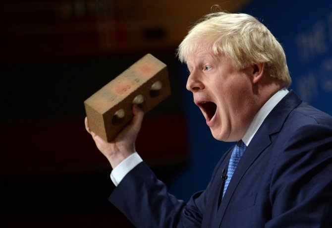 „Scanpix“/AP nuotr./Londono meras Borisas Johnsonas