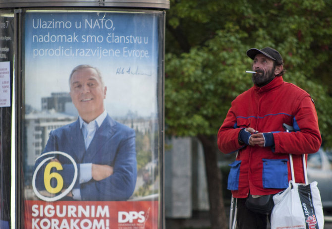 „Scanpix“/AP nuotr./Rinkimai Juodkalnijoje 