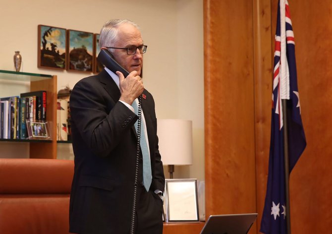 AFP/„Scanpix“ nuotr./Australijos premjeras Malcolmas Turnbullas