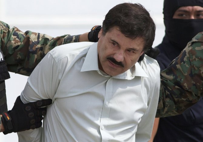 AFP/„Scanpix“ nuotr./Sulaikytas El Chapo