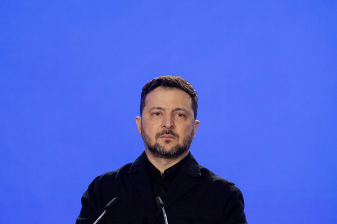 Volodymyras Zelenskis / AFP