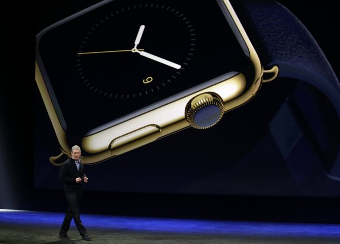 Scanpix nuotr./„Apple“ pristatė išmanų laikrodį „Apple Watch“ ir ploniausią „MacBook“