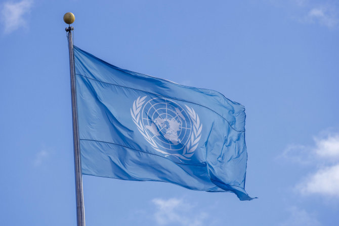 www.imago-images.de nuotr./Jungtinių Tautų vėliava