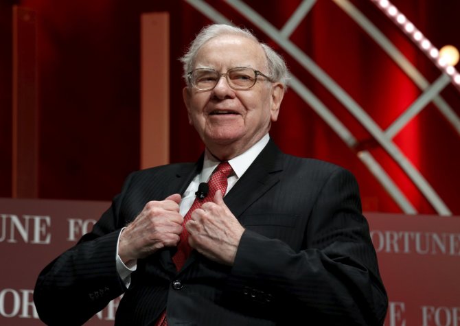 „Reuters“/„Scanpix“ nuotr./„Berkshire Hathaway“ generalinis direktorius Warrenas Buffettas