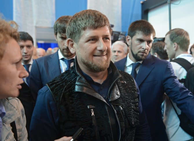 „Scanpix“/„RIA Novosti“ nuotr./Ramzanas Kadyrovas