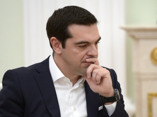 „Scanpix“/„RIA Novosti“ nuotr./Graikijos premjeras Aleksis Cipras