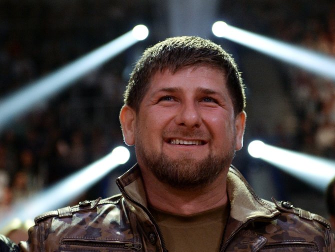 „Scanpix“/„RIA Novosti“ nuotr./Ramzanas Kadyrovas