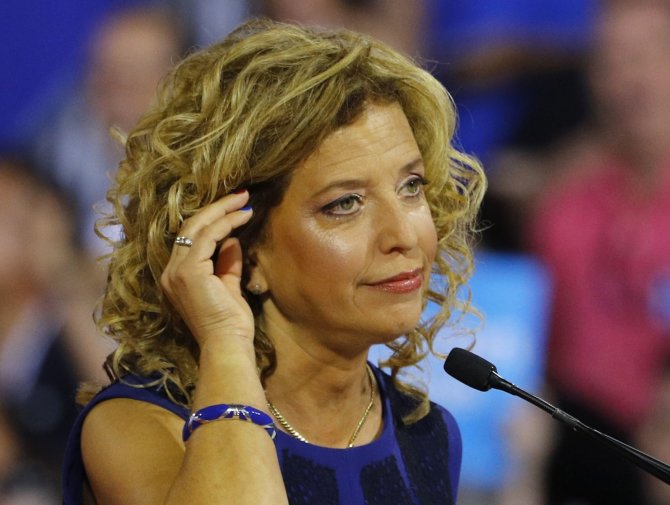 „Reuters“/„Scanpix“ nuotr./Debbie Wasserman Schultz