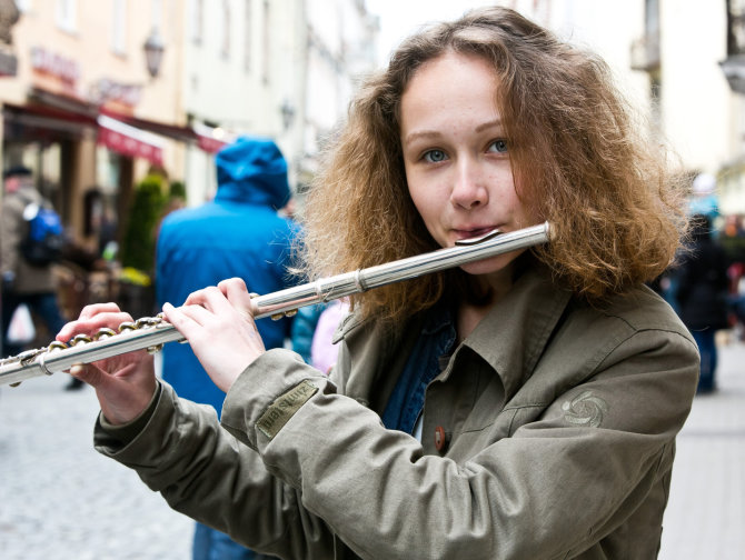 Gretos Skaraitienės/Žmonės.lt nuotr./Gatvės muzikos dienos Vilniuje akimirka