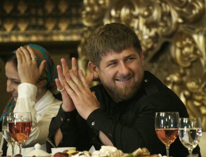 „Scanpix“/„Sputnik“ nuotr./Čečėnijos lyderis Ramzanas Kadyrovas